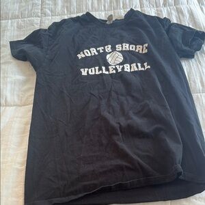 North Shore Volleyball Kids Black T-Shirt